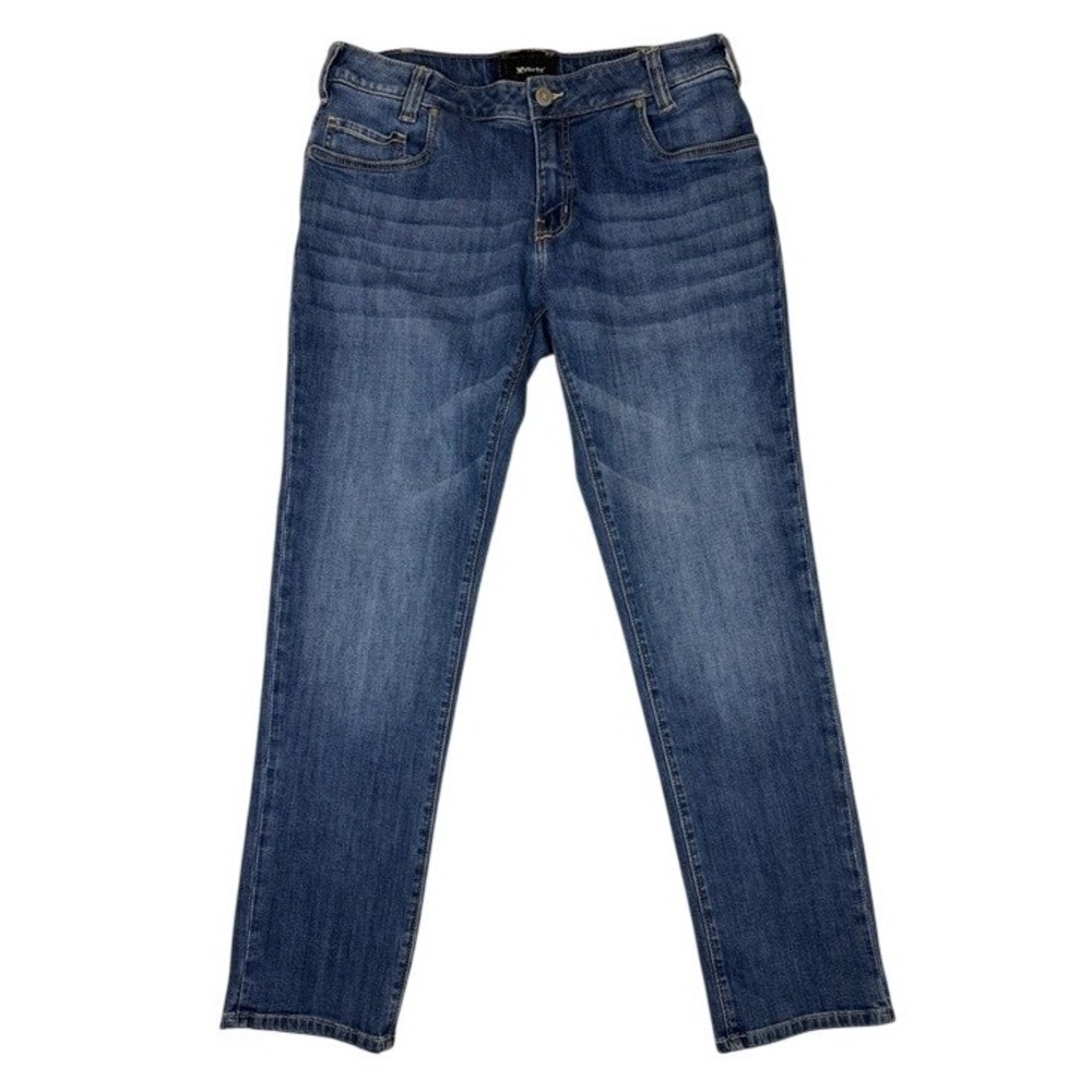 Vertx‎ Womens Tactical Straight Leg Blue Denim Jeans Medium Wash Size 10x30